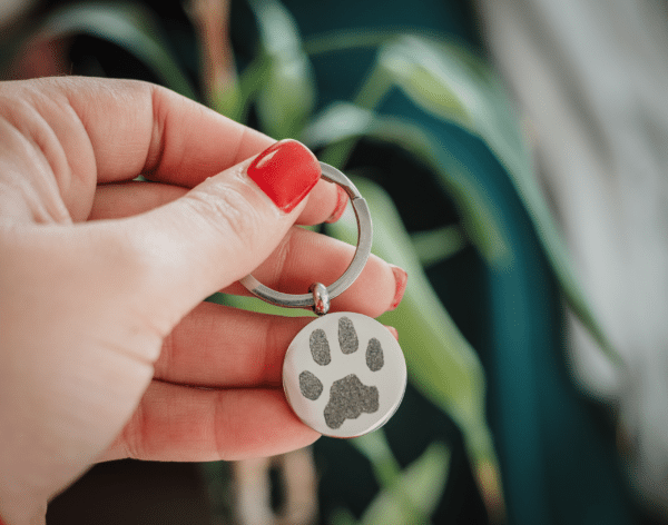 Classic Circle Keychain - Image 4